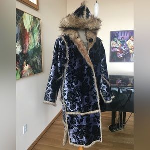 Custo Barcelona Friday Roses Coat. Custo size 3 (US Size 10 or Medium).